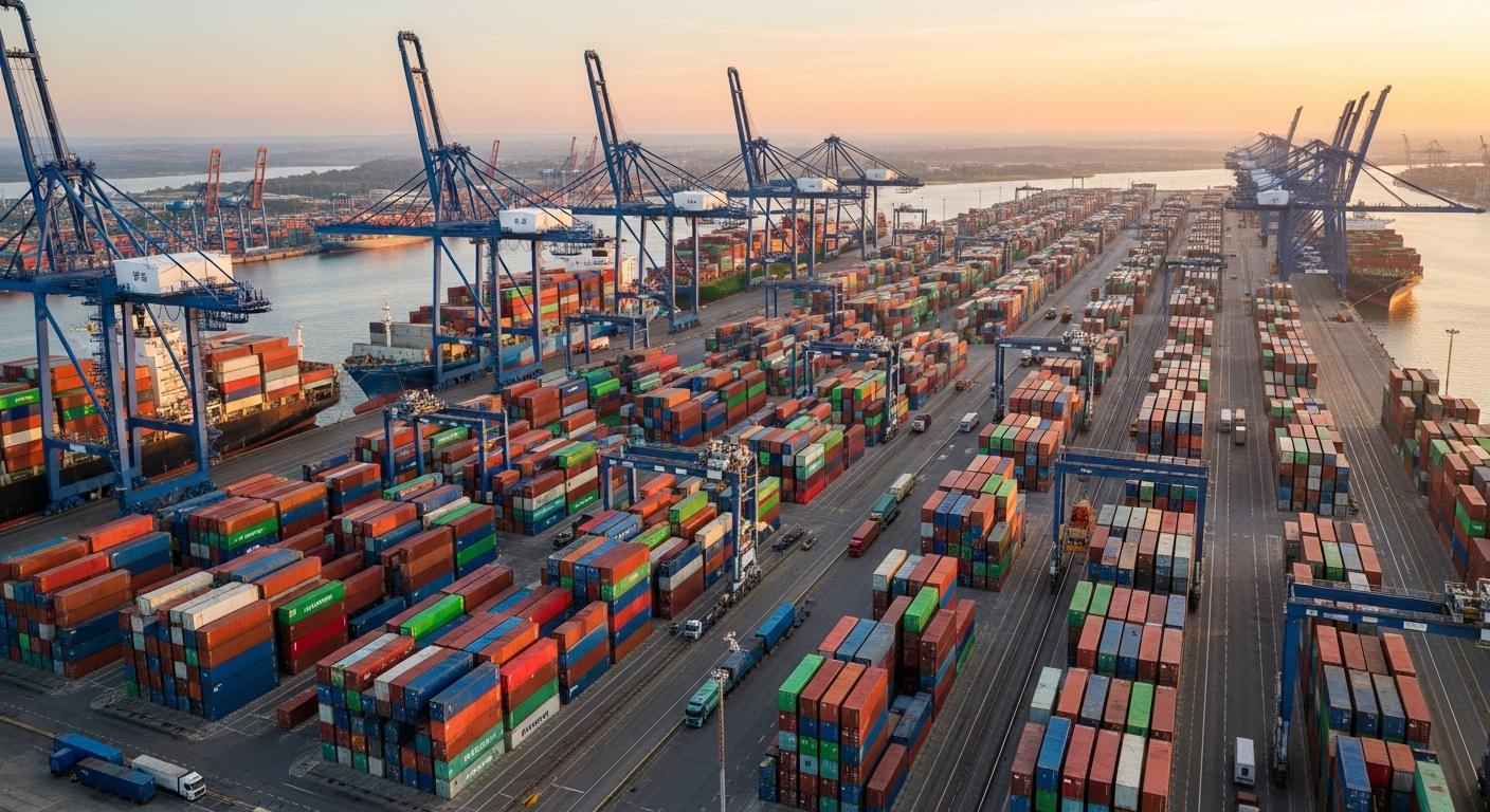 Container Consolidation: EU Ports to Jeddah, Alexandria, Jebel Ali