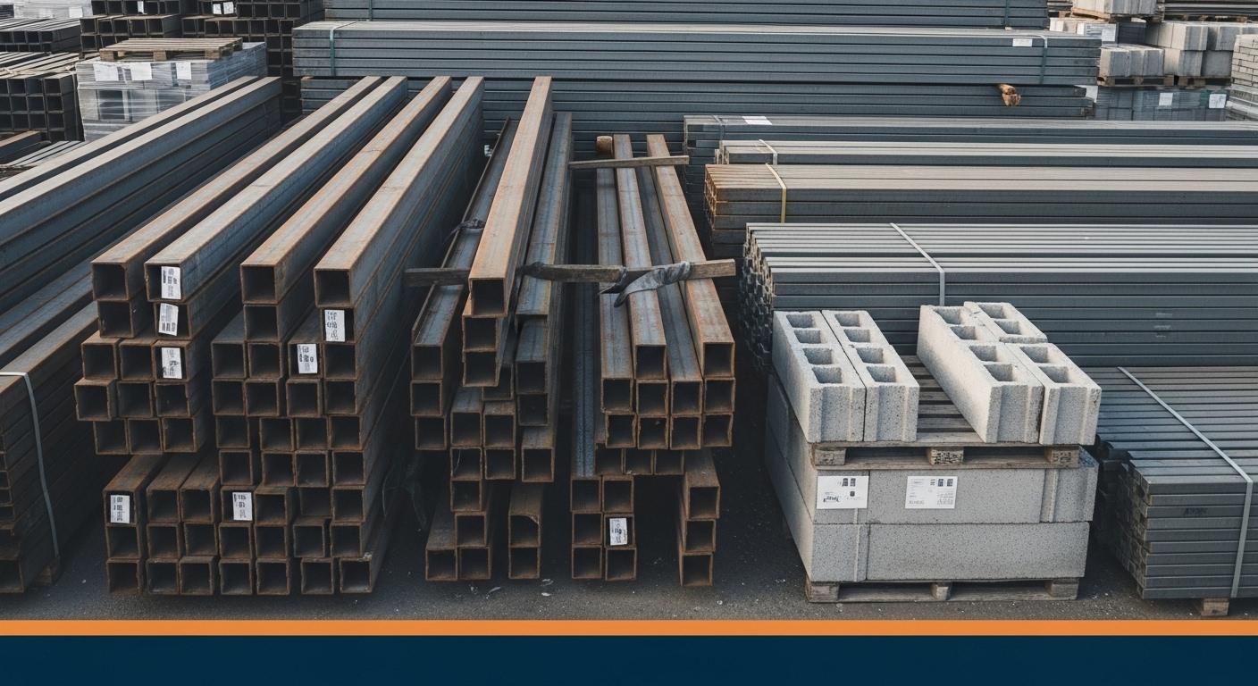 Importer des matériaux de construction d'Europe en Algérie