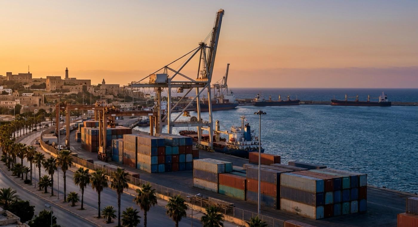 Libya port