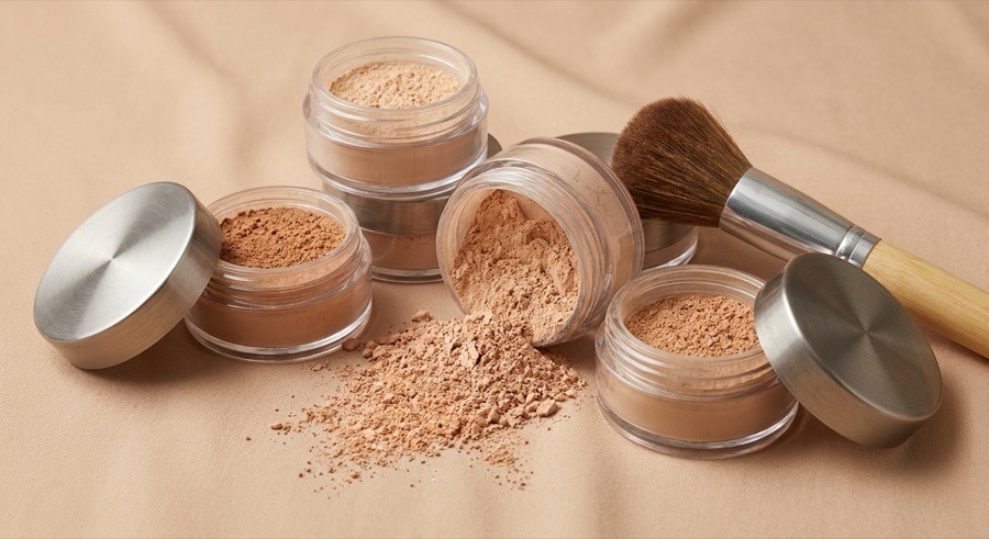 Mineral makeup foundation