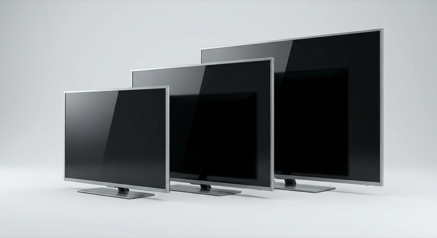 LED smart televisions