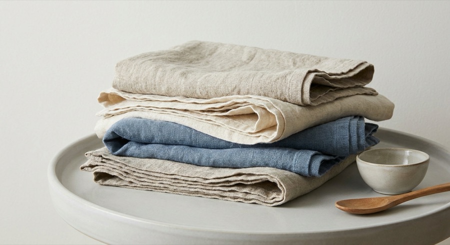 Pure linen tablecloths