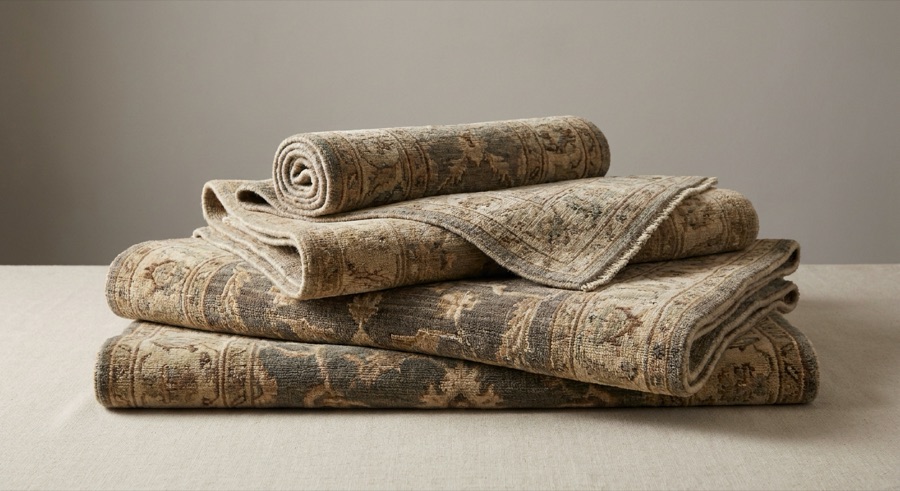 Hand-knotted wool rugs