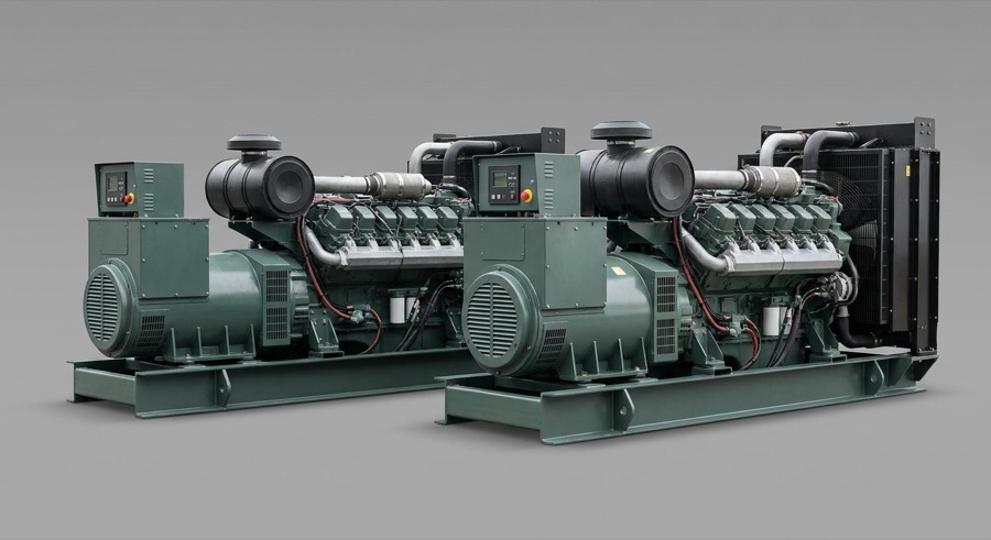 Industrial diesel generators