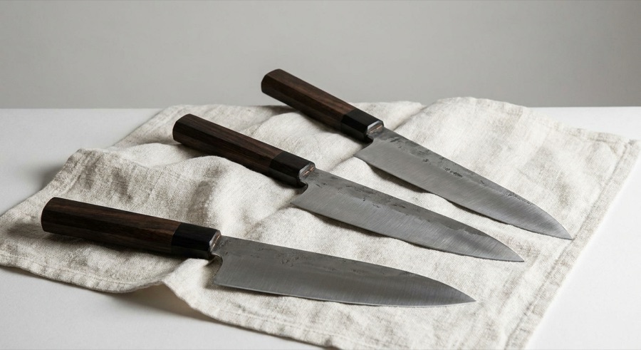 Forged chef's knives
