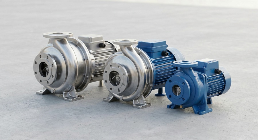 Centrifugal water pumps
