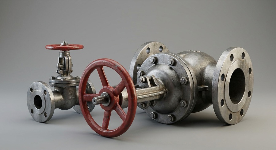 Industrial gate valves