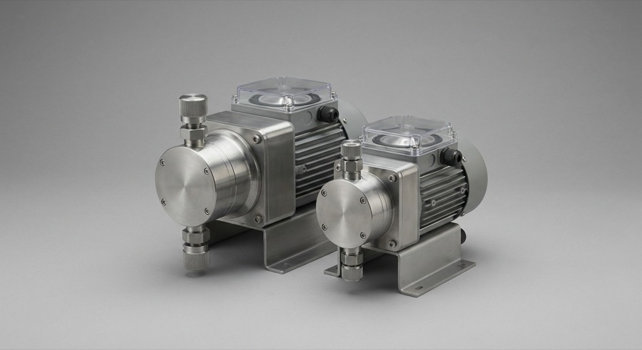 Diaphragm dosing pumps