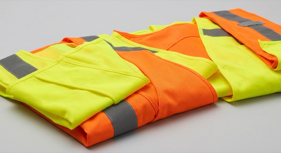High-visibility safety vests