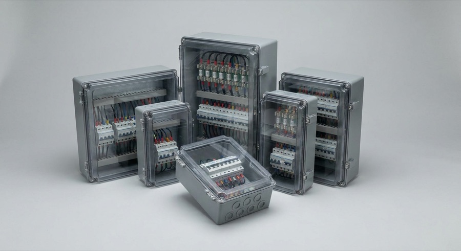 Solar combiner boxes