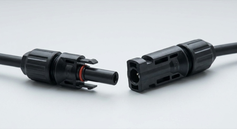 Solar cable connectors