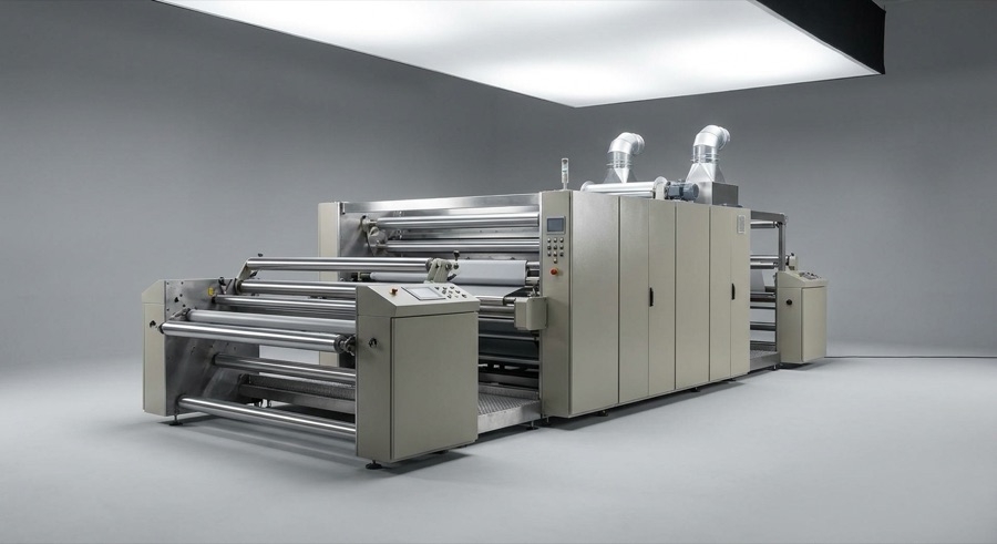 Stenter finishing machines
