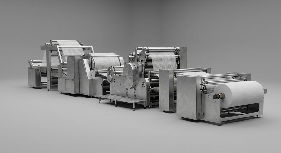 Nonwoven production lines